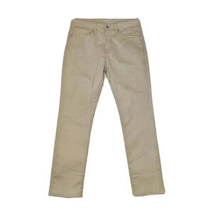 Rising Sun and Co Khaki Beige Tan Slim Straight Pants Size 34 x 32 Cotton Blend